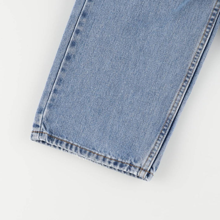 Levi's 505 tapered denim pants for men, size w37 cotton blue type Vintage Second Hand