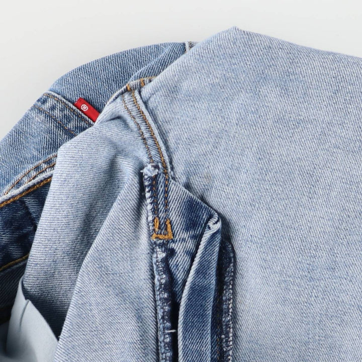 Levi's 505 tapered denim pants for men, size w37 cotton blue type Vintage Second Hand