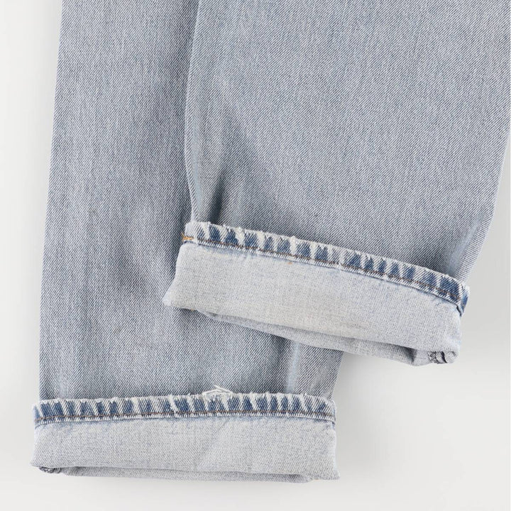 Levi's 505 Straight Leg Tapered Denim Pants, Men's, Size W37 cotton blue type Vintage Second Hand