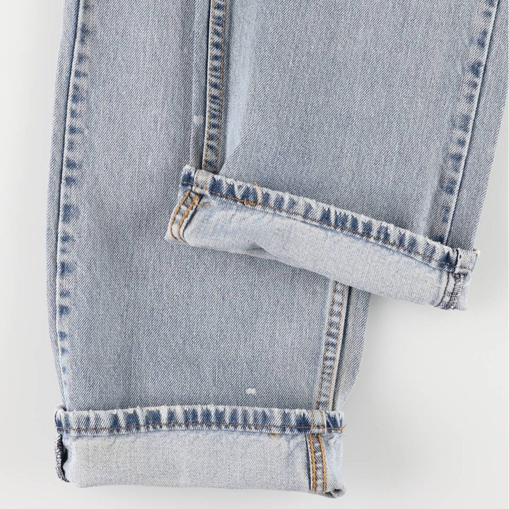 Levi's 505 Straight Leg Tapered Denim Pants, Men's, Size W37 cotton blue type Vintage Second Hand