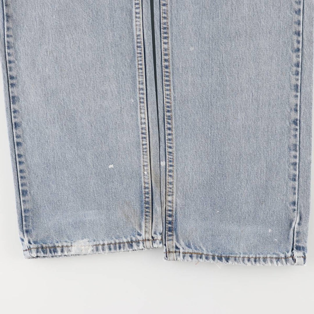 Levi's 505 Straight Leg Tapered Denim Pants, Men's, Size W37 cotton blue type Vintage Second Hand