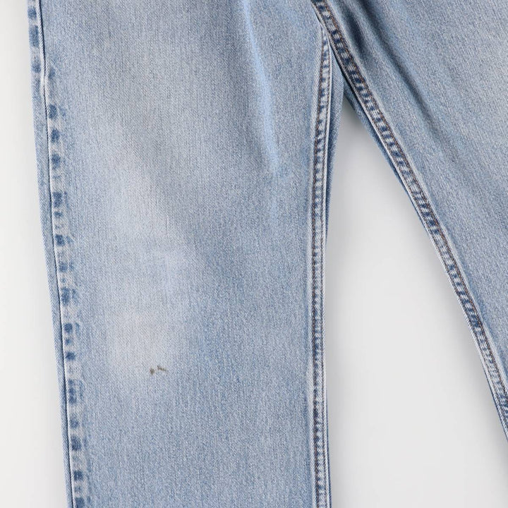 Levi's 505 REGULAR FIT tapered denim pants for men, size w34 cotton blue type Vintage Second Hand