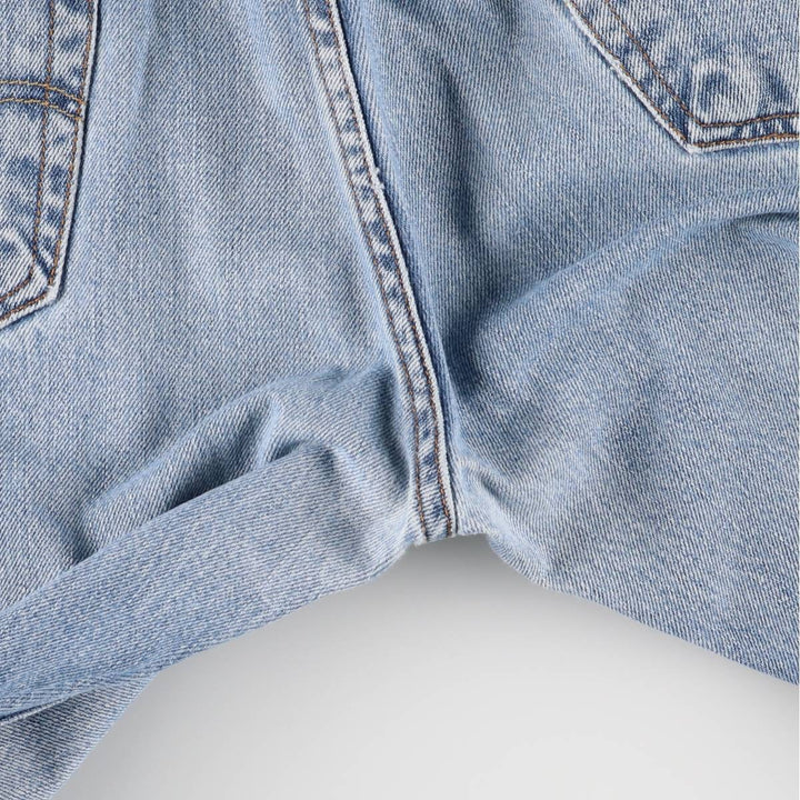 Levi's 505 REGULAR FIT tapered denim pants for men, size w34 cotton blue type Vintage Second Hand