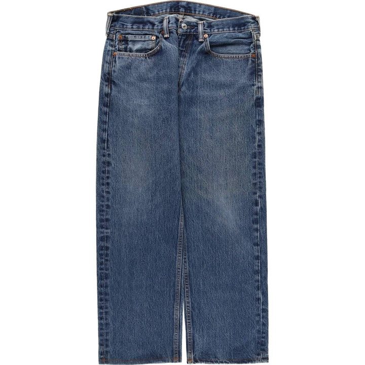 Levi's 505 tapered denim pants for men, size W34 unclear blue type Vintage Second Hand