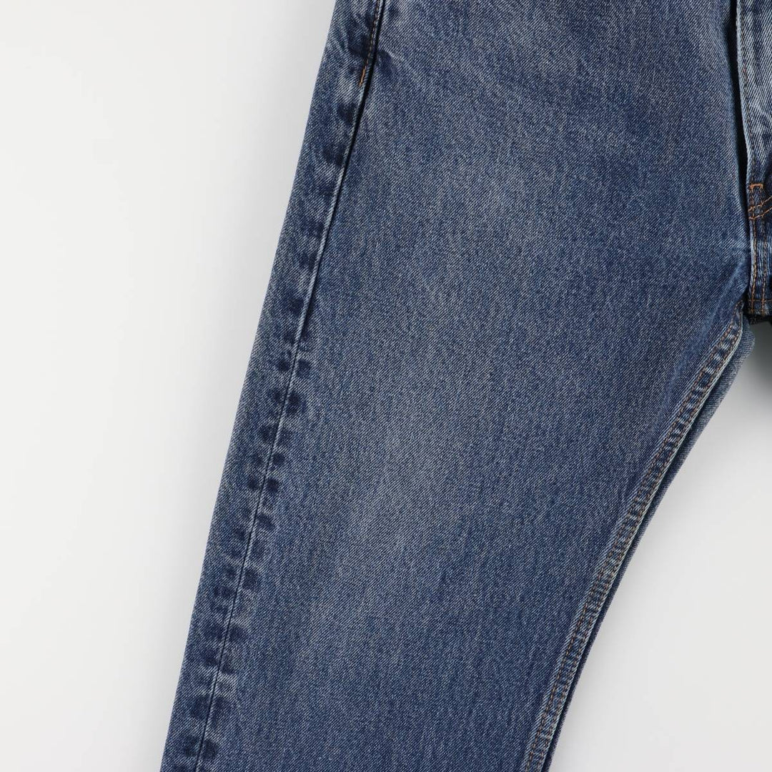 Levi's 505 tapered denim pants for men, size W34 unclear blue type Vintage Second Hand