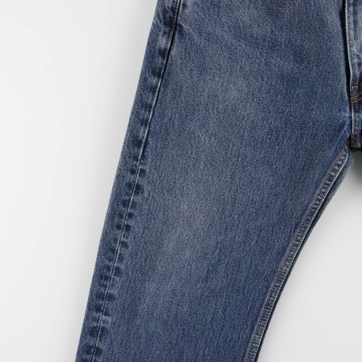 Levi's 505 tapered denim pants for men, size W34 unclear blue type Vintage Second Hand
