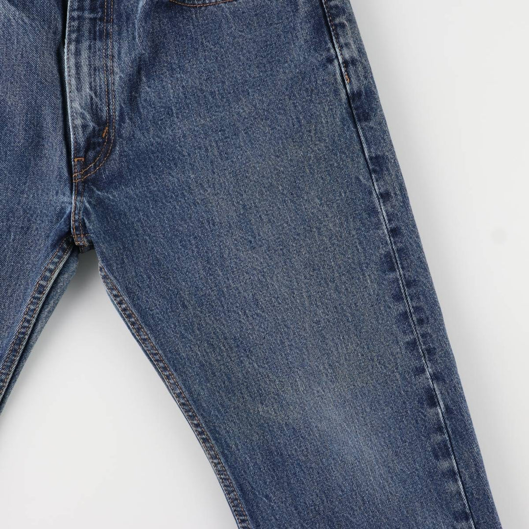 Levi's 505 tapered denim pants for men, size W34 unclear blue type Vintage Second Hand