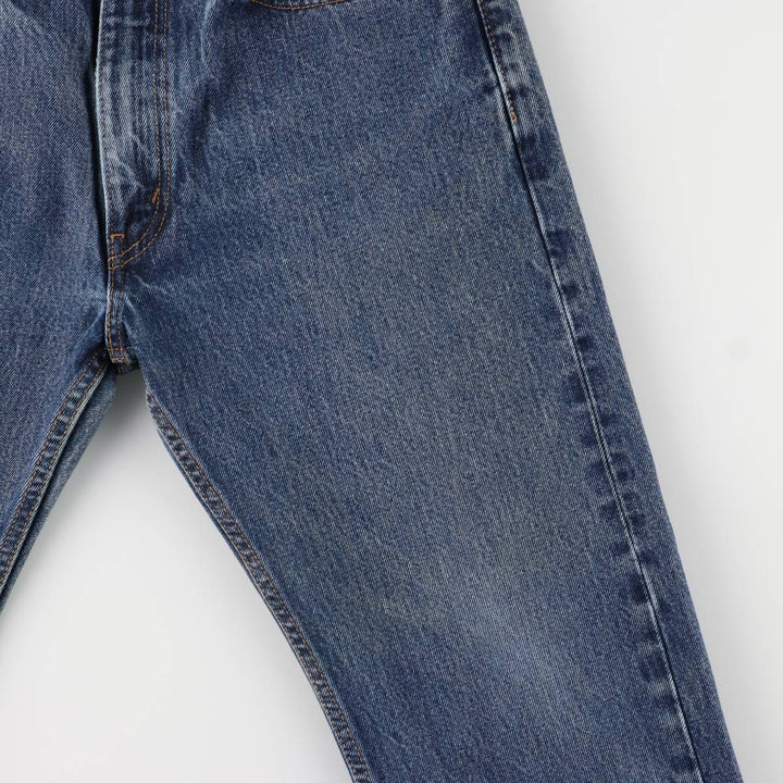 Levi's 505 tapered denim pants for men, size W34 unclear blue type Vintage Second Hand