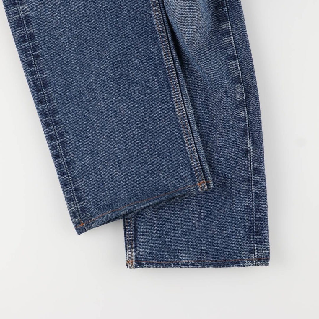 Levi's 505 tapered denim pants for men, size W34 unclear blue type Vintage Second Hand