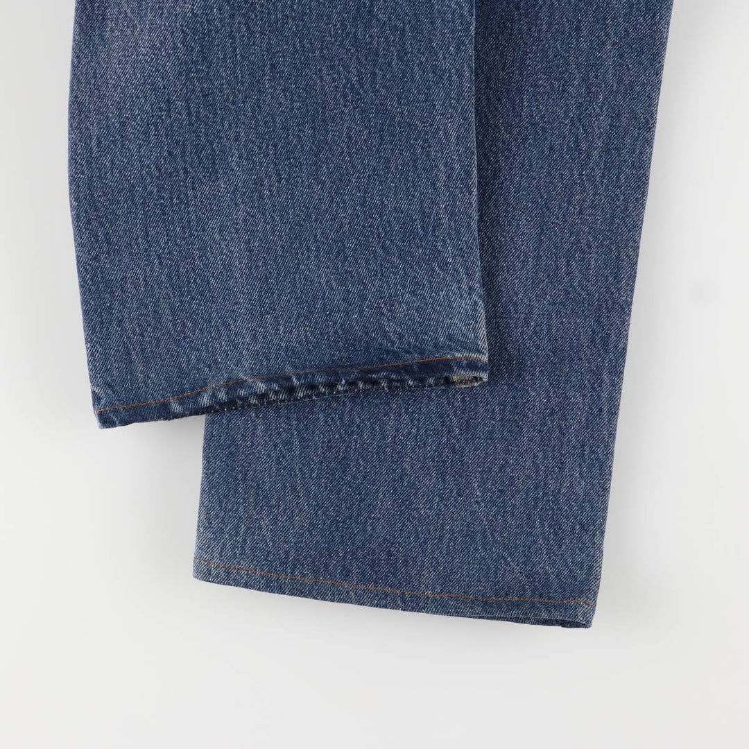 Levi's 505 tapered denim pants for men, size W34 unclear blue type Vintage Second Hand