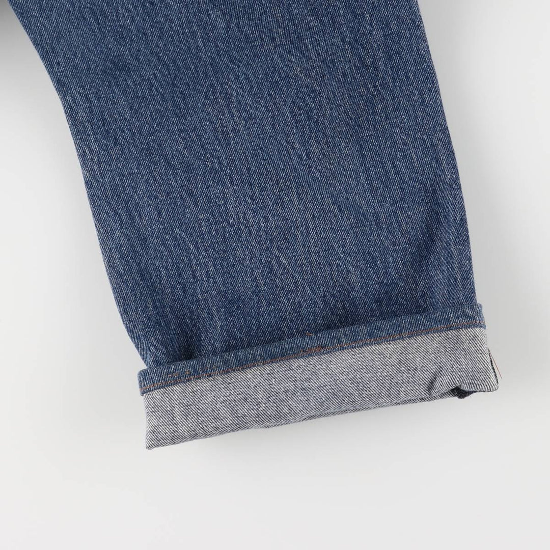 Levi's 505 tapered denim pants for men, size W34 unclear blue type Vintage Second Hand