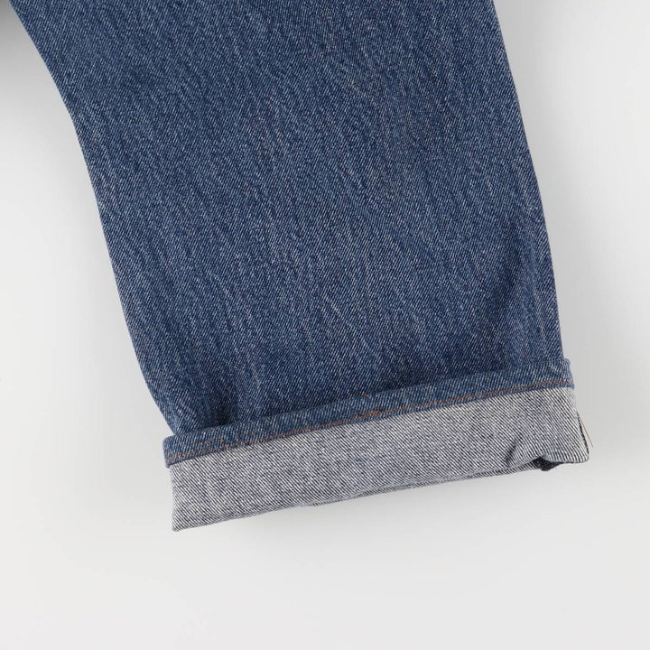 Levi's 505 tapered denim pants for men, size W34 unclear blue type Vintage Second Hand