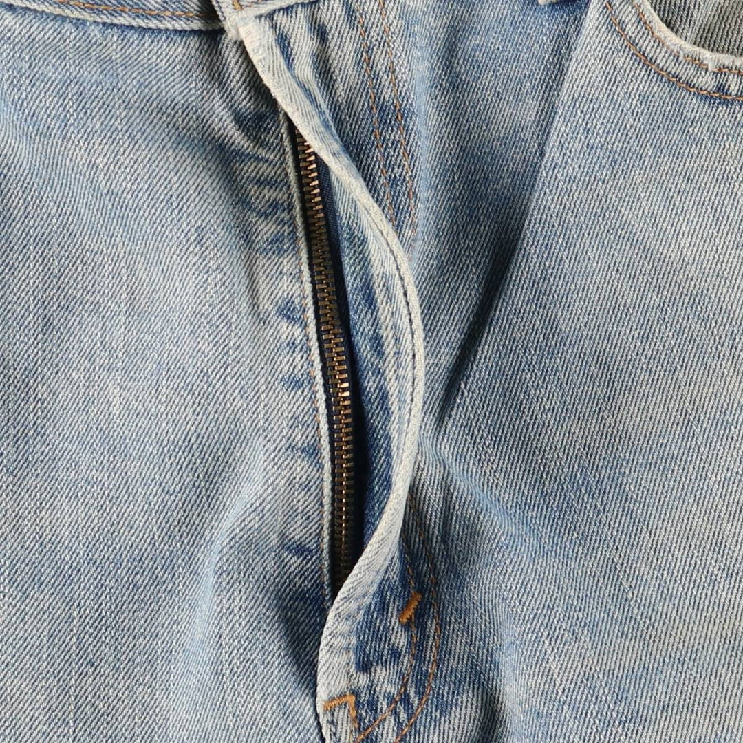 Levi's 505 REGULAR FIT tapered denim pants for men, size w36 cotton blue type Vintage Second Hand