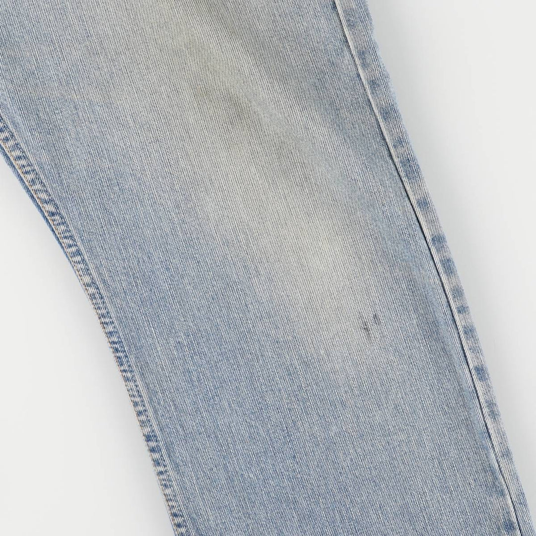 Levi's 505 REGULAR FIT tapered denim pants for men, size w36 cotton blue type Vintage Second Hand
