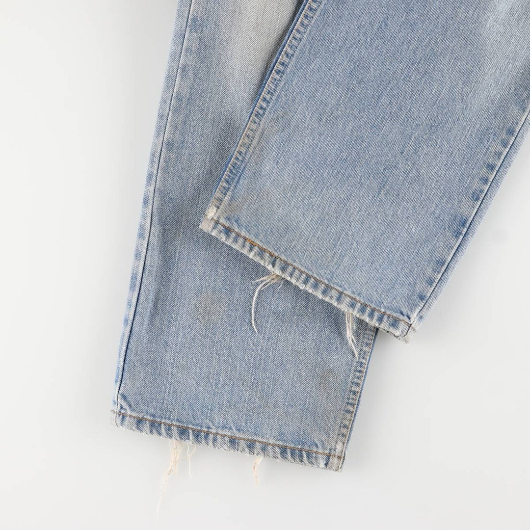 Levi's 505 REGULAR FIT tapered denim pants for men, size w36 cotton blue type Vintage Second Hand