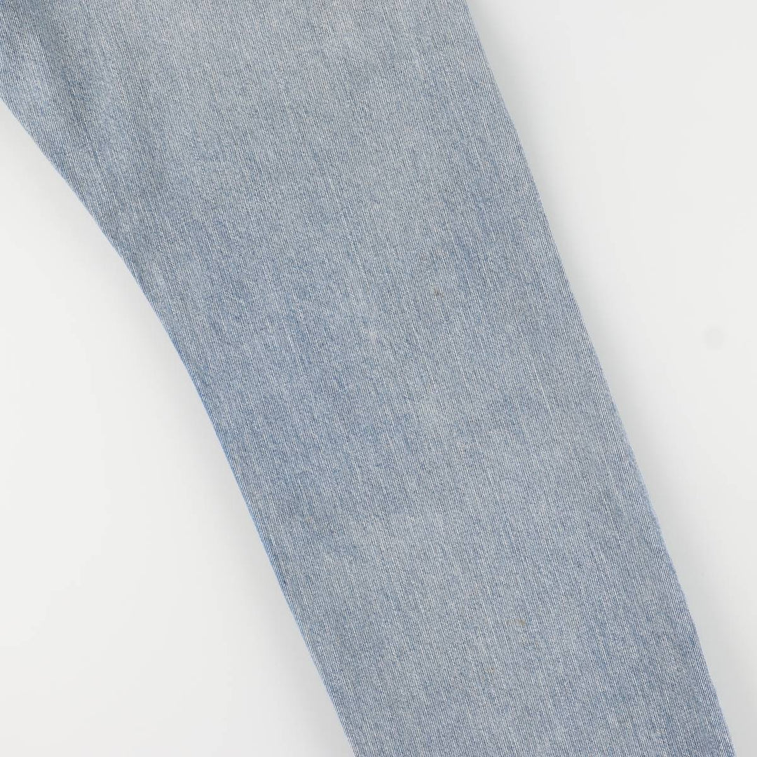 Levi's 505 REGULAR FIT tapered denim pants for men, size w36 cotton blue type Vintage Second Hand