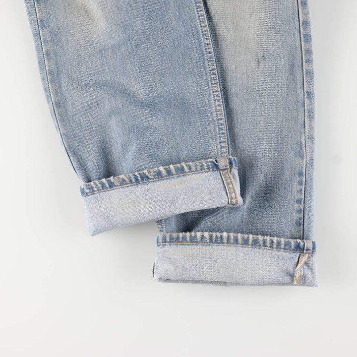 Levi's 505 REGULAR FIT tapered denim pants for men, size w36 cotton blue type Vintage Second Hand