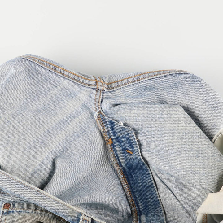 Levi's 505 REGULAR FIT tapered denim pants for men, size w36 cotton blue type Vintage Second Hand
