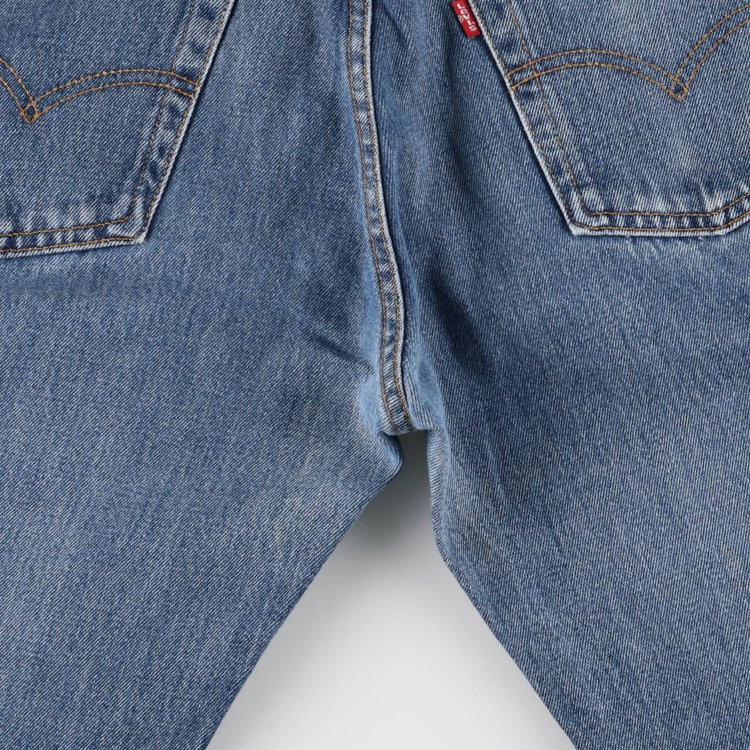 ~00'S Levi's 505 REGULAR FIT STRAIGHT LEG tapered denim pants made in Canada men's w30 equivalent cotton blue type Vintage Second Hand