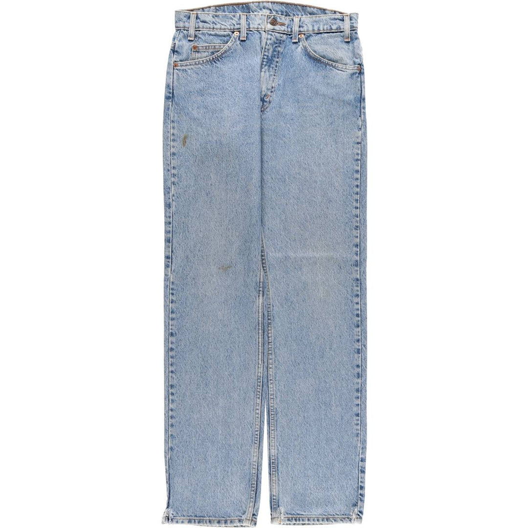 90'S Levi's 505 REGULAR FIT STRAIGHT LEG Orange Tab Tapered Denim Pants Men's W31 Vintage cotton blue type Vintage Second Hand
