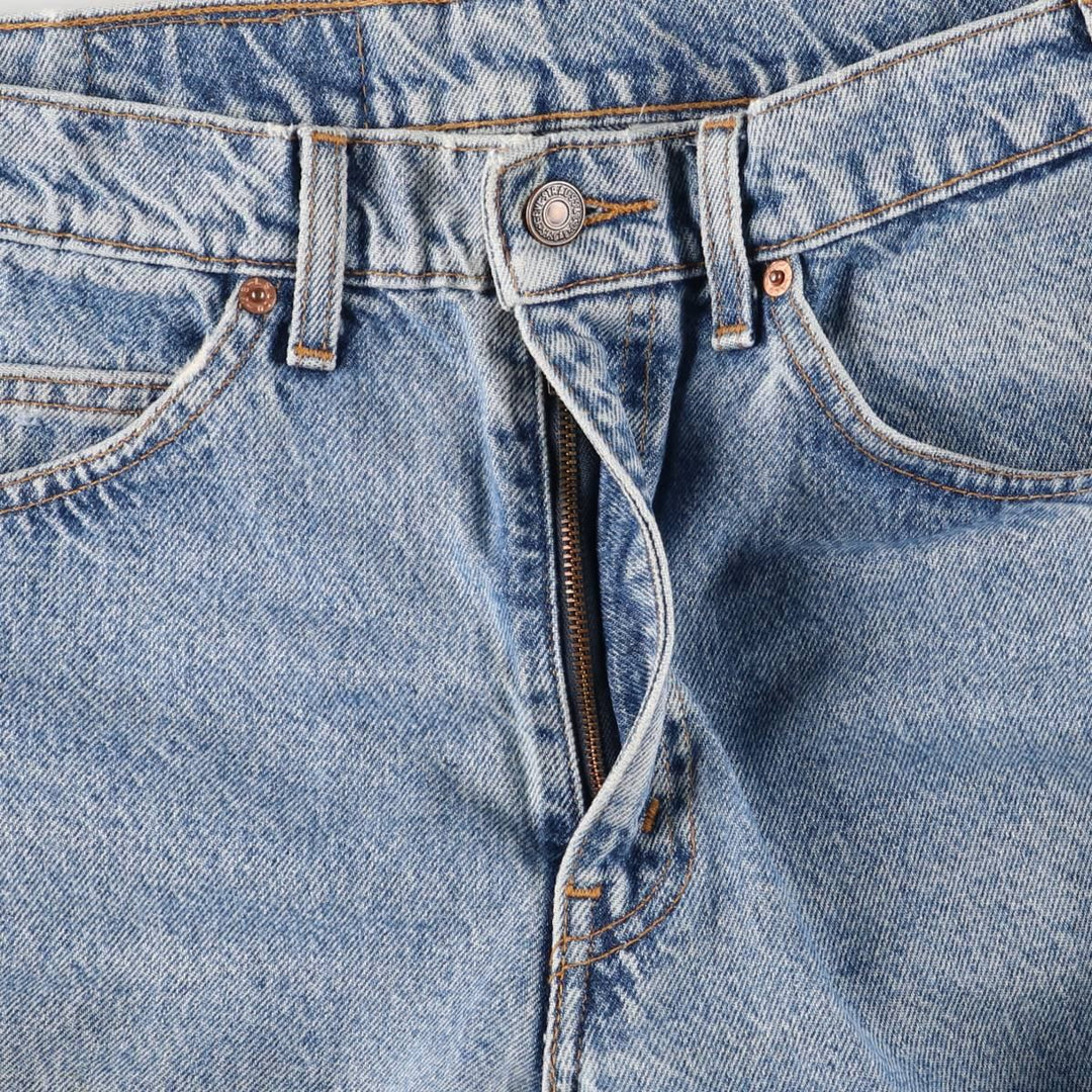 90'S Levi's 505 REGULAR FIT STRAIGHT LEG Orange Tab Tapered Denim Pants Men's W31 Vintage cotton blue type Vintage Second Hand