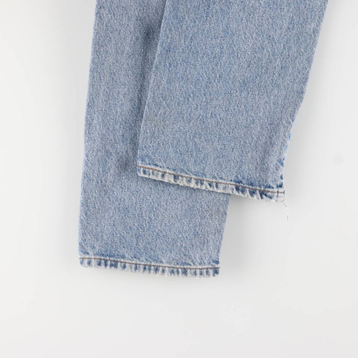 90'S Levi's 505 REGULAR FIT STRAIGHT LEG Orange Tab Tapered Denim Pants Men's W31 Vintage cotton blue type Vintage Second Hand