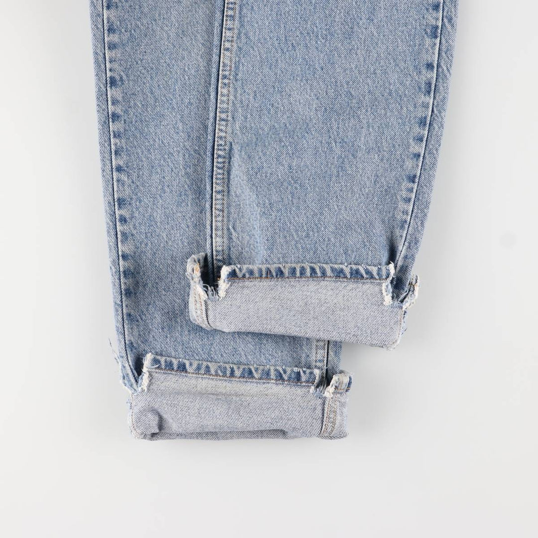 90'S Levi's 505 REGULAR FIT STRAIGHT LEG Orange Tab Tapered Denim Pants Men's W31 Vintage cotton blue type Vintage Second Hand