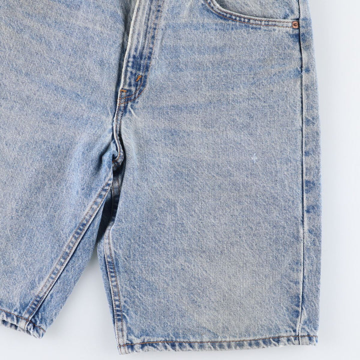 90'S Levi's 550 Relaxed Fit Orange Tab Denim Shorts, Half Pants, Jorts, Men's, W33, Vintage cotton Blue type light blue Vintage Second Hand