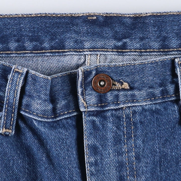 Dickies Regular Denim Shorts, Half Pants, Jorts, Men's, W36 equivalent cotton blue type Vintage Second Hand