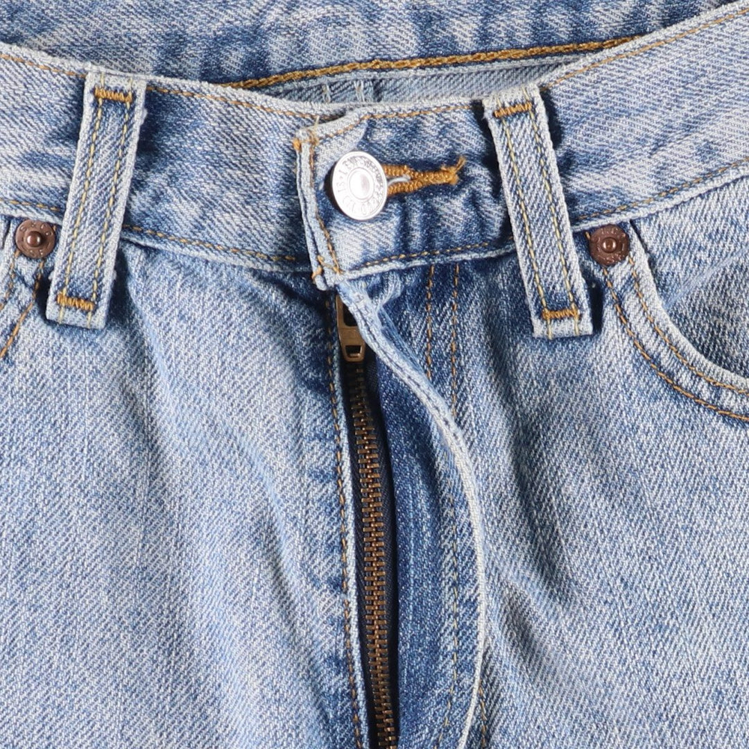 Levi's 550 Relaxed Fit Denim Shorts, Men's Size W32 cotton blue type Vintage Second Hand