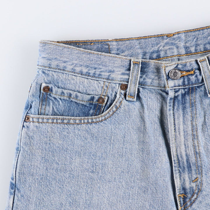 Levi's 550 Relaxed Fit Denim Shorts, Men's Size W32 cotton blue type Vintage Second Hand