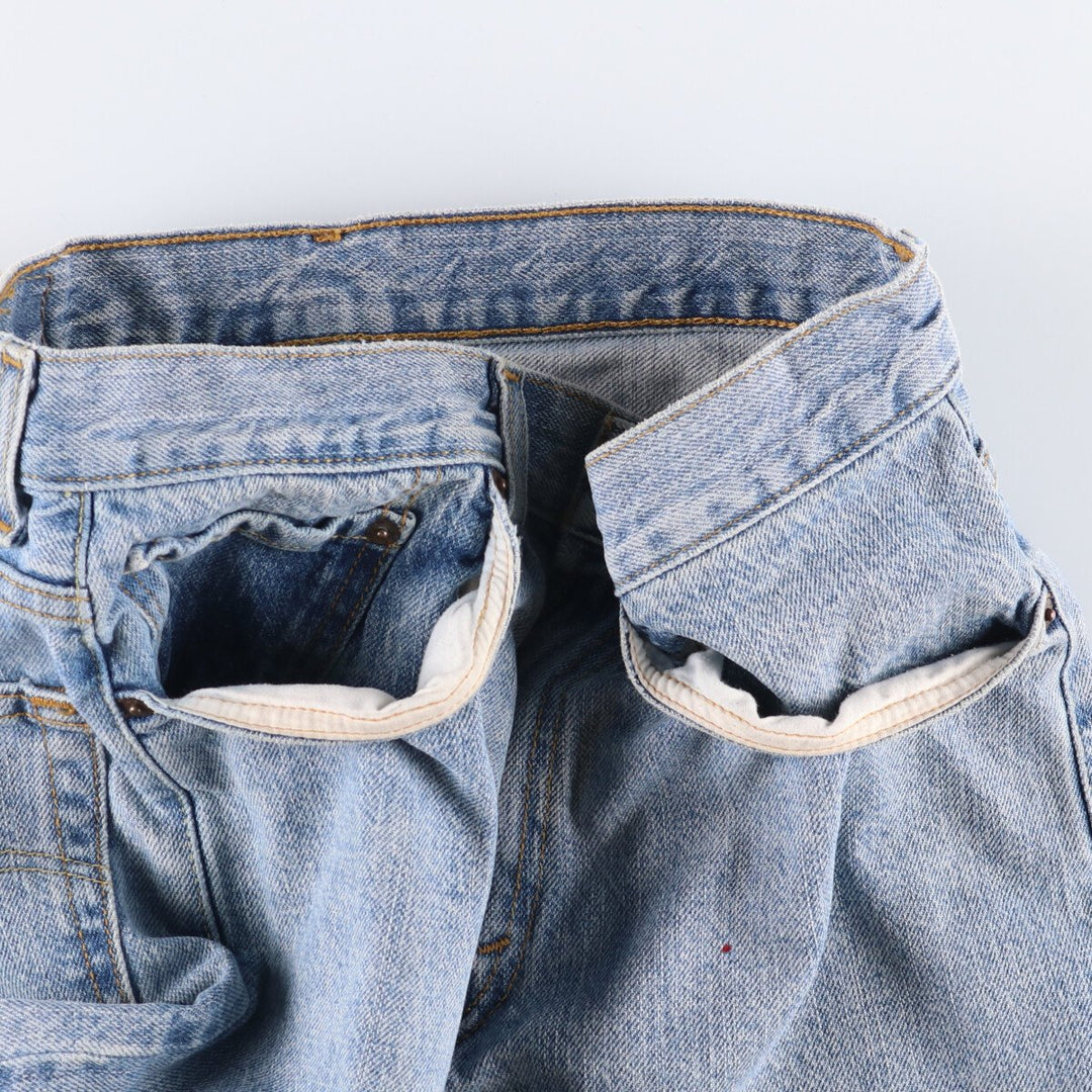 Levi's 550 Relaxed Fit Denim Shorts, Men's Size W32 cotton blue type Vintage Second Hand
