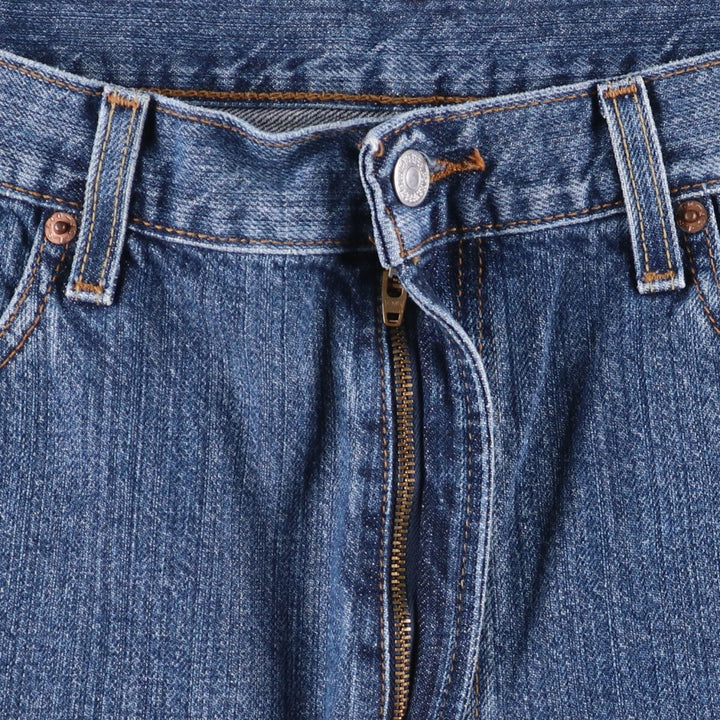 00'S Levi's 550 Relaxed Fit Denim Shorts, Half Pants, Jorts, Men's, W36 cotton blue type Vintage Second Hand