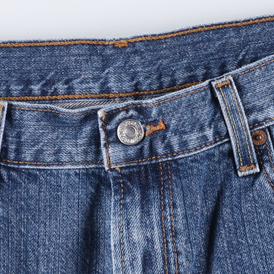 00'S Levi's 550 Relaxed Fit Denim Shorts, Half Pants, Jorts, Men's, W36 cotton blue type Vintage Second Hand