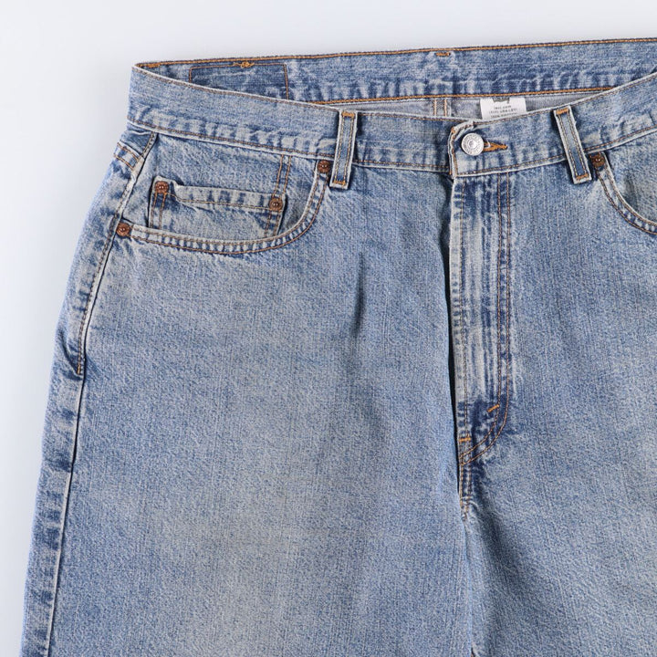 2000'S Levi's 569 Loose Fit Denim Shorts (Men's Size 36) cotton blue type Vintage Second Hand