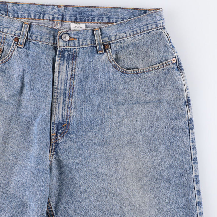 2000'S Levi's 569 Loose Fit Denim Shorts (Men's Size 36) cotton blue type Vintage Second Hand