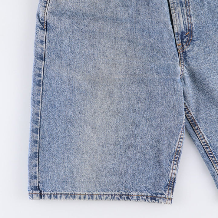 2000'S Levi's 569 Loose Fit Denim Shorts (Men's Size 36) cotton blue type Vintage Second Hand