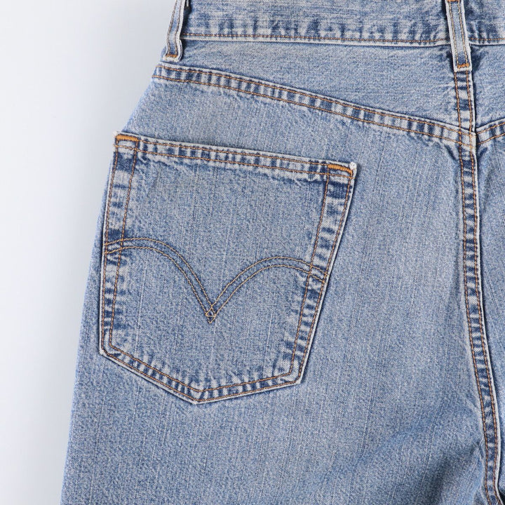 2000'S Levi's 569 Loose Fit Denim Shorts (Men's Size 36) cotton blue type Vintage Second Hand