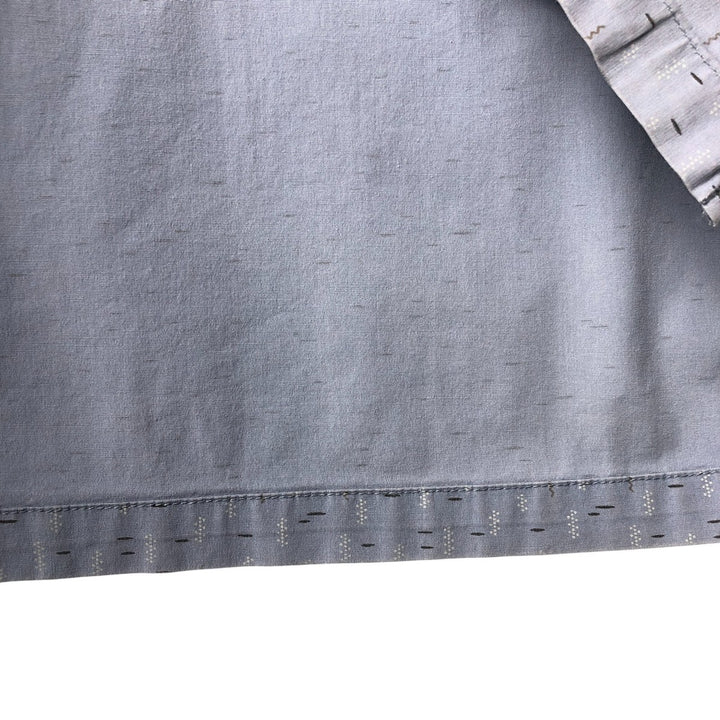 Columbia All-Over Print Short Sleeve Cotton Box Shirt, Men's XL cotton Blue type light blue Vintage Second Hand