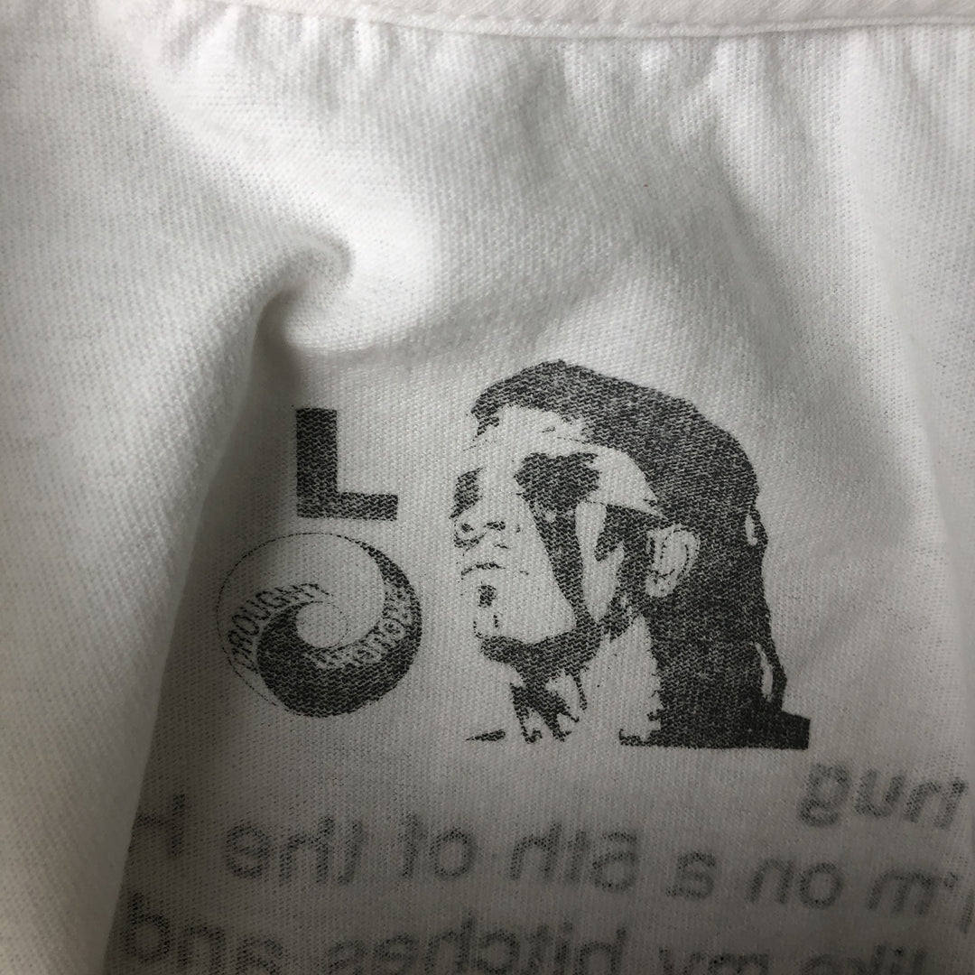 YOUNG THUG Rap T-Shirt (Men's XL equivalent) unclear white type Vintage Second Hand
