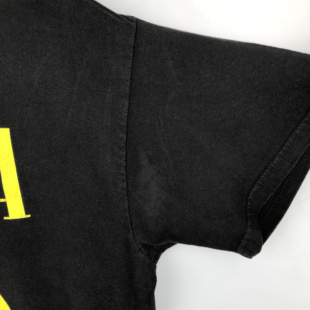 NIRVANA Nirvana Band T-shirt, Band T, Men's M size cotton black type Vintage Second Hand