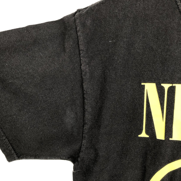 NIRVANA Nirvana Band T-shirt, Band T, Men's M size cotton black type Vintage Second Hand