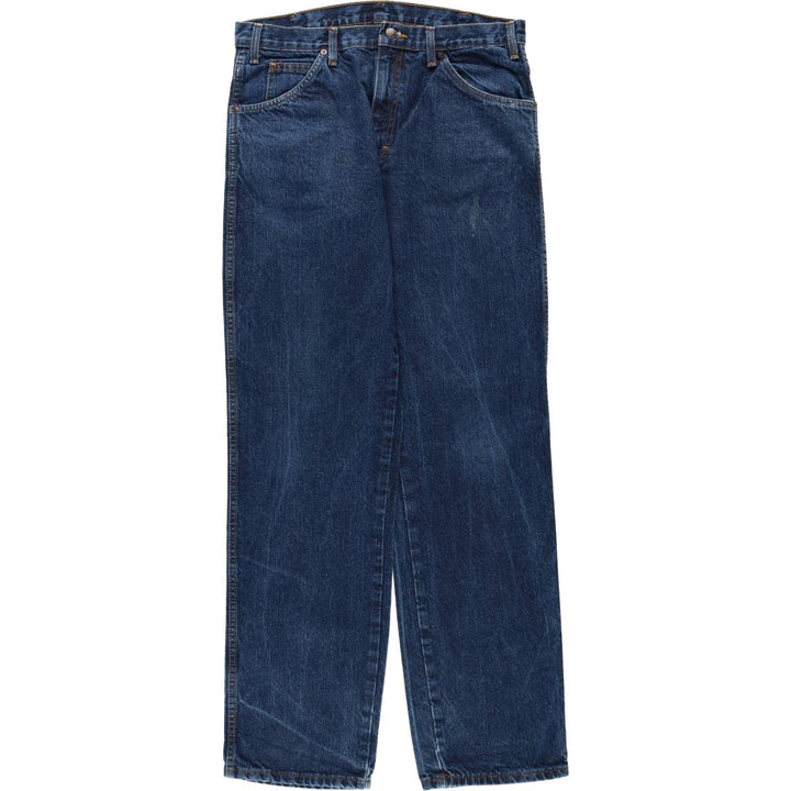 Dickies Men's Straight Denim Pants, Size W36 cotton blue type Vintage Second Hand