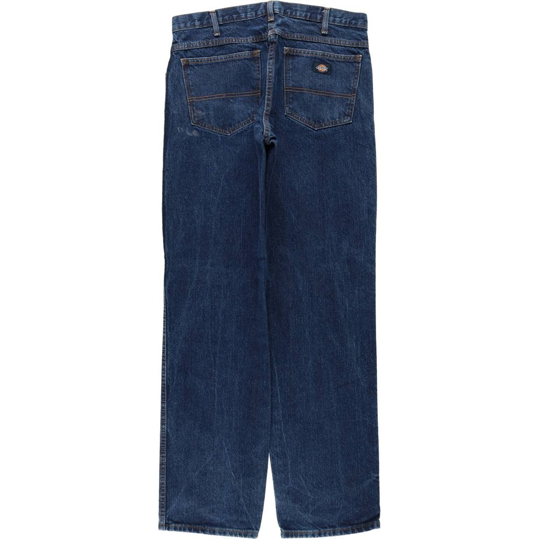 Dickies Men's Straight Denim Pants, Size W36 cotton blue type Vintage Second Hand