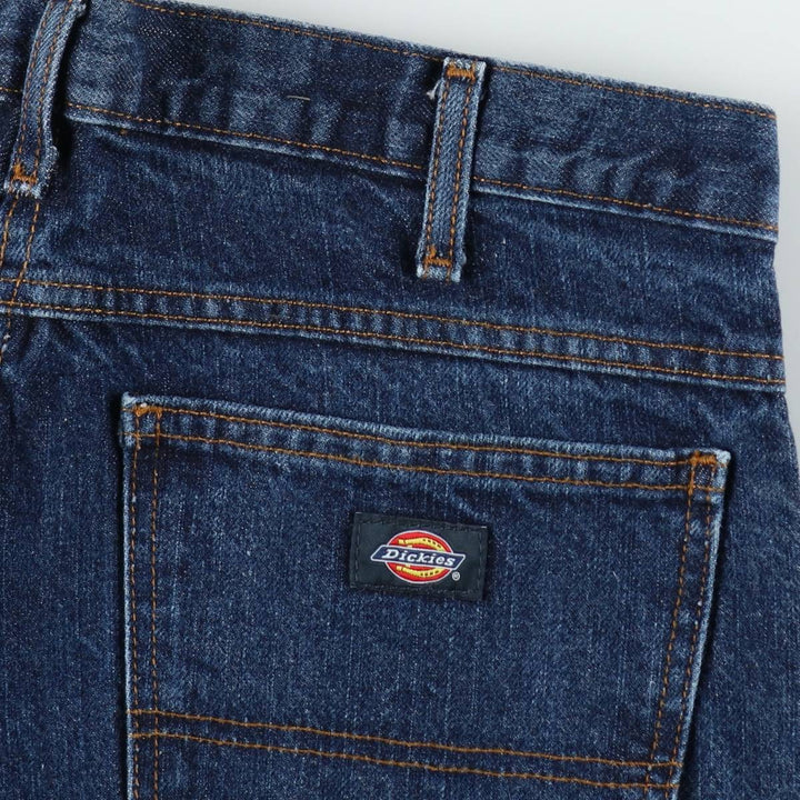 Dickies Men's Straight Denim Pants, Size W36 cotton blue type Vintage Second Hand