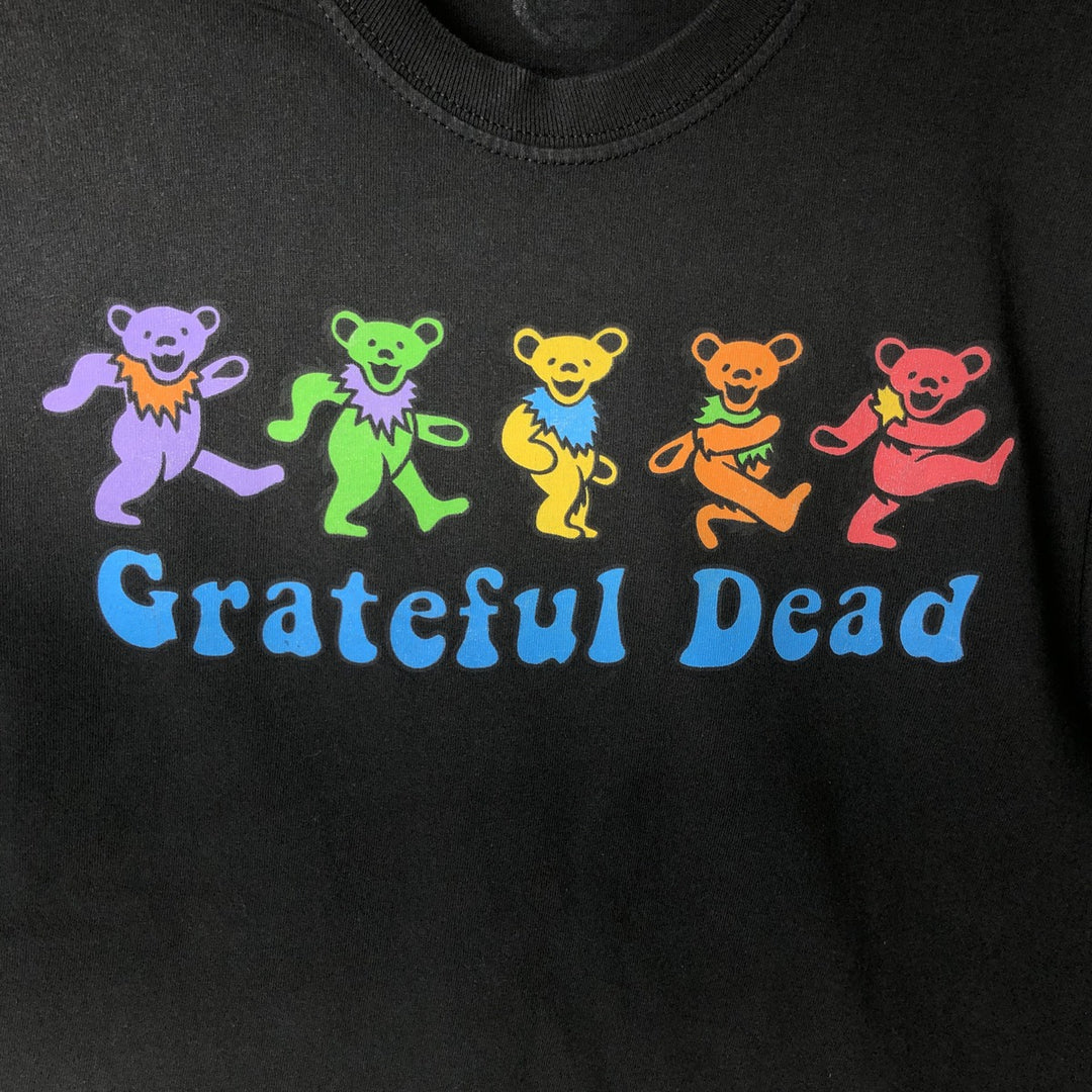 GRATEFUL DEAD DEAD BEAR Band T-Shirt, Men's XL unclear black type Vintage Second Hand