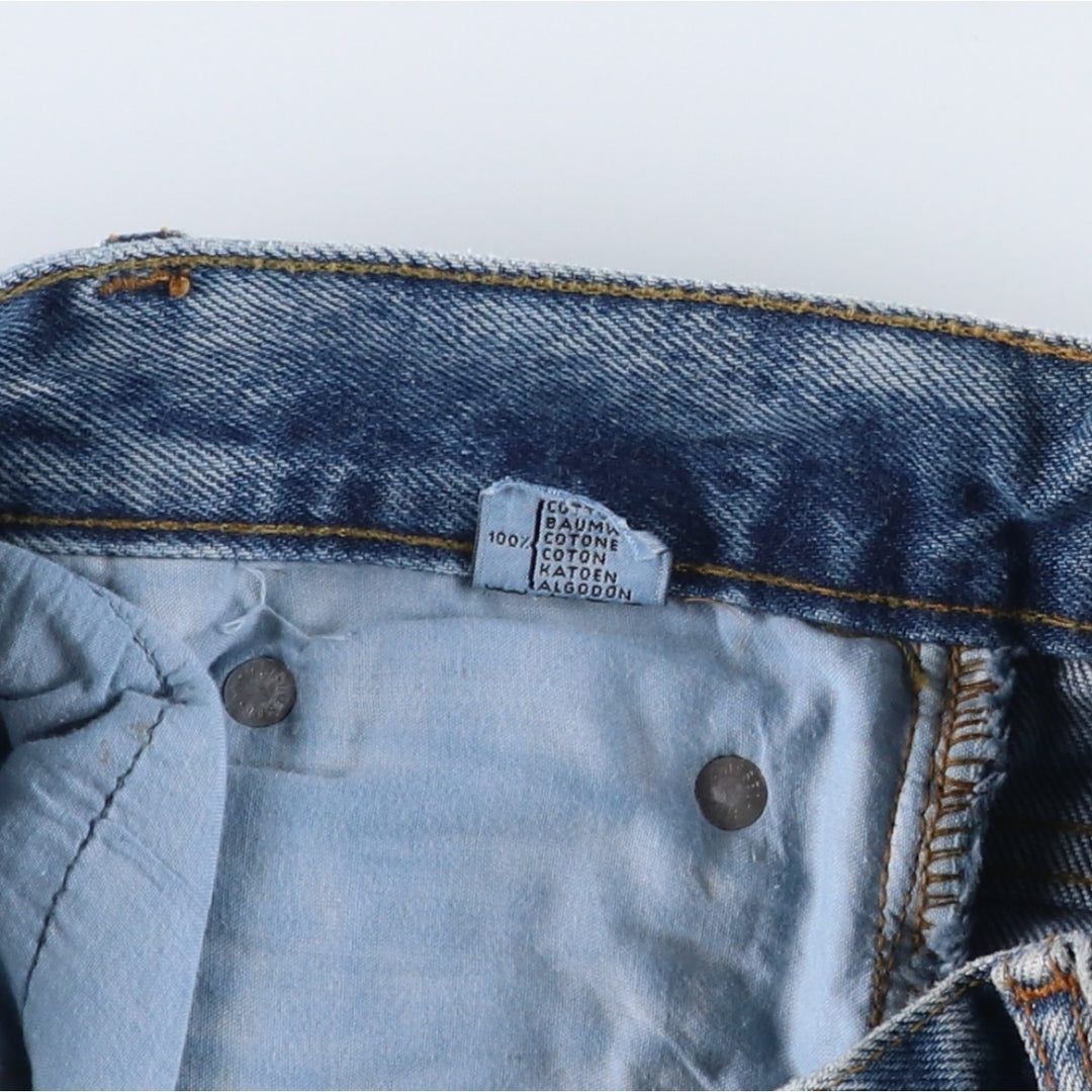 90s-00'S Diesel BASIC JEANS Tapered Denim Pants, Made in Italy, Men's W27 (approx.), Vintage cotton blue type Vintage Second Hand