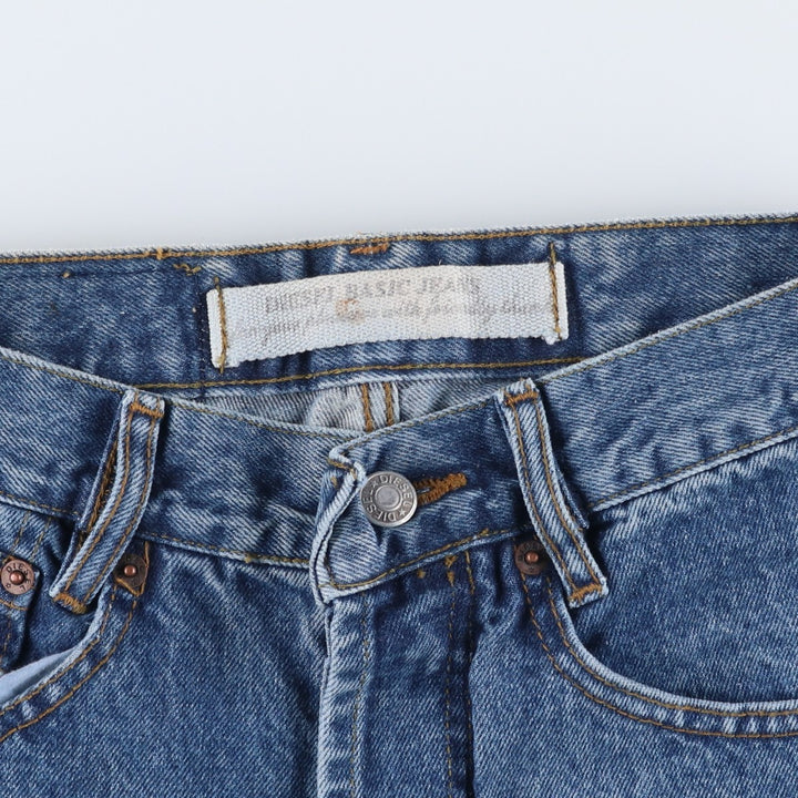90s-00'S Diesel BASIC JEANS Tapered Denim Pants, Made in Italy, Men's W27 (approx.), Vintage cotton blue type Vintage Second Hand