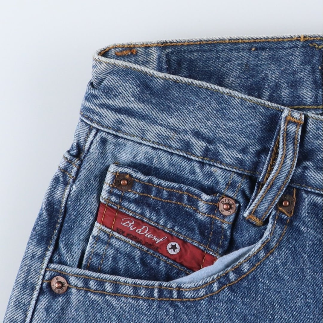 90s-00'S Diesel BASIC JEANS Tapered Denim Pants, Made in Italy, Men's W27 (approx.), Vintage cotton blue type Vintage Second Hand