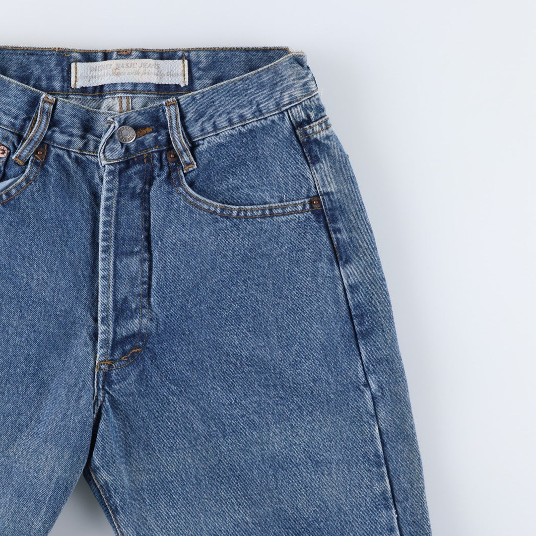 90s-00'S Diesel BASIC JEANS Tapered Denim Pants, Made in Italy, Men's W27 (approx.), Vintage cotton blue type Vintage Second Hand